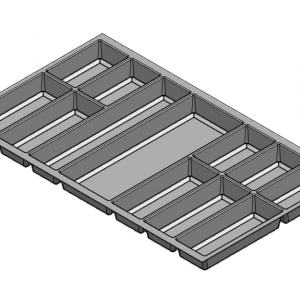 Cubertero para cajón de 900 mm.