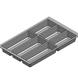 Cubertero para cajón de 400 mm