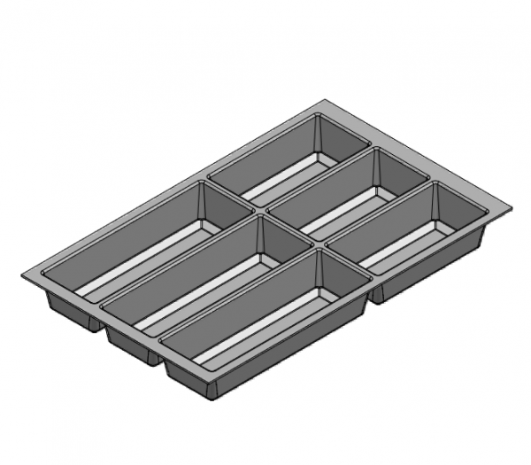 Cubertero para cajón de 400 mm